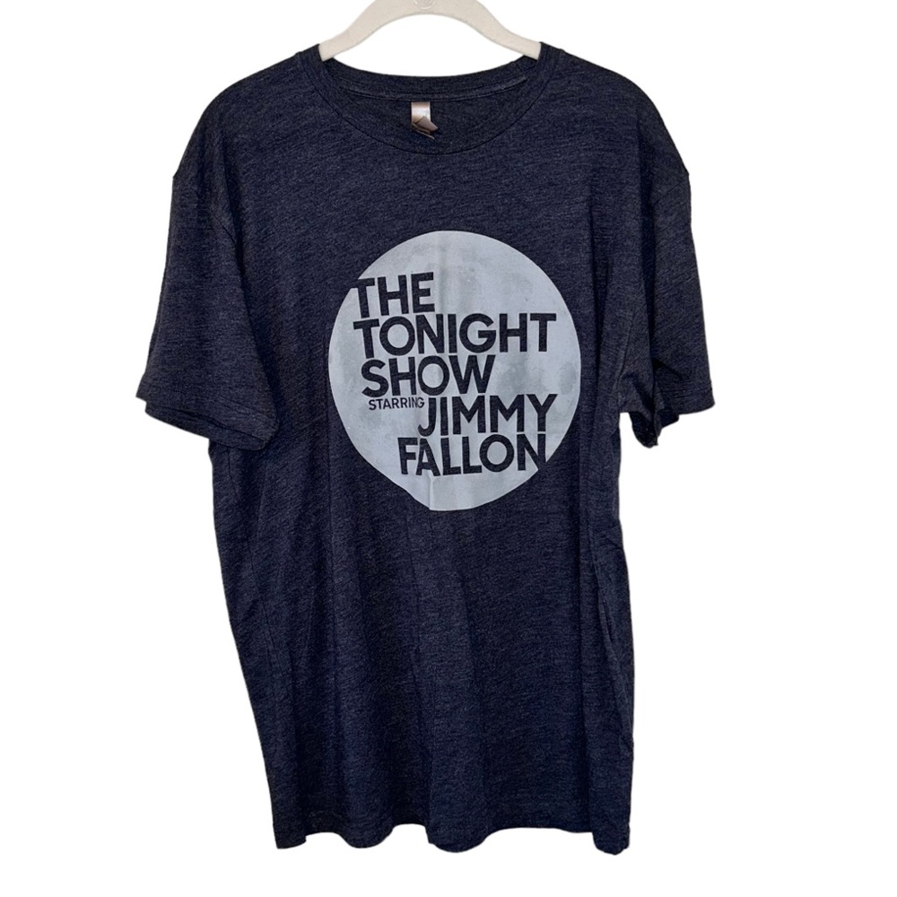 Official Jimmy Fallon The Tonight Show Shirt Unisex Size Large Soft Stretch Top!